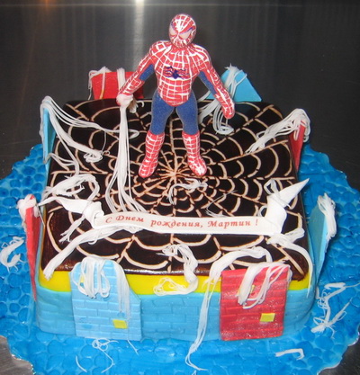 Торт Человек-паук
